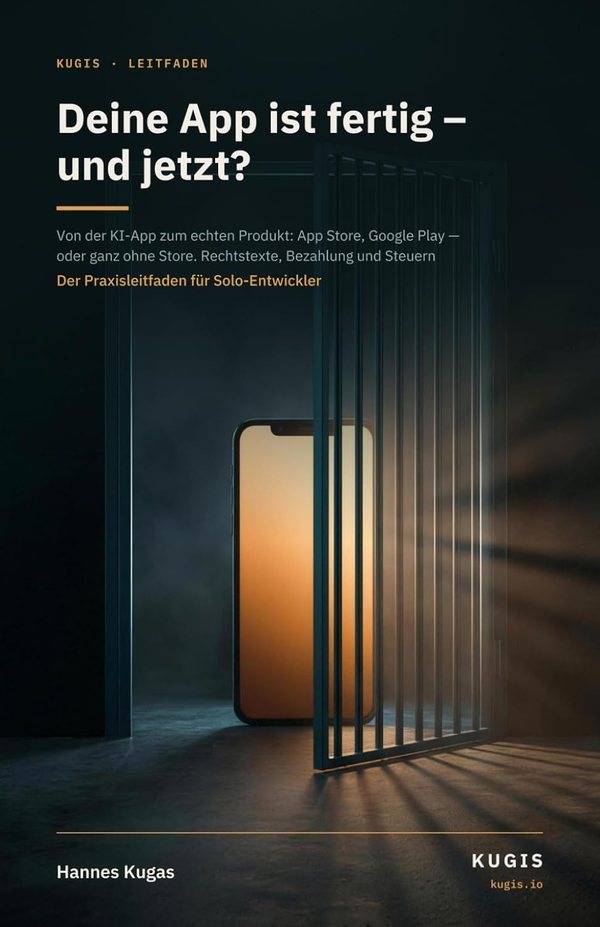 Buchcover: Deine App ist fertig — und jetzt?